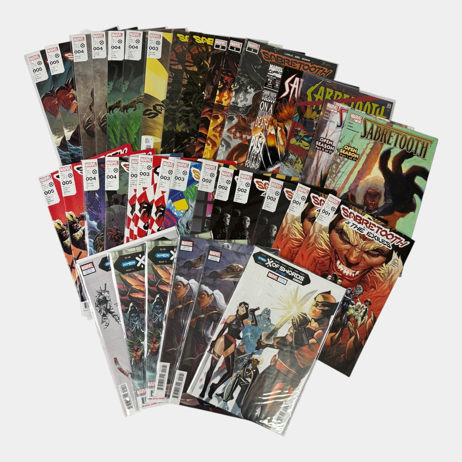 Sabretooth & X-Men Modern Age 1990-Current High Grade Comic Book Issues (1 of 5)