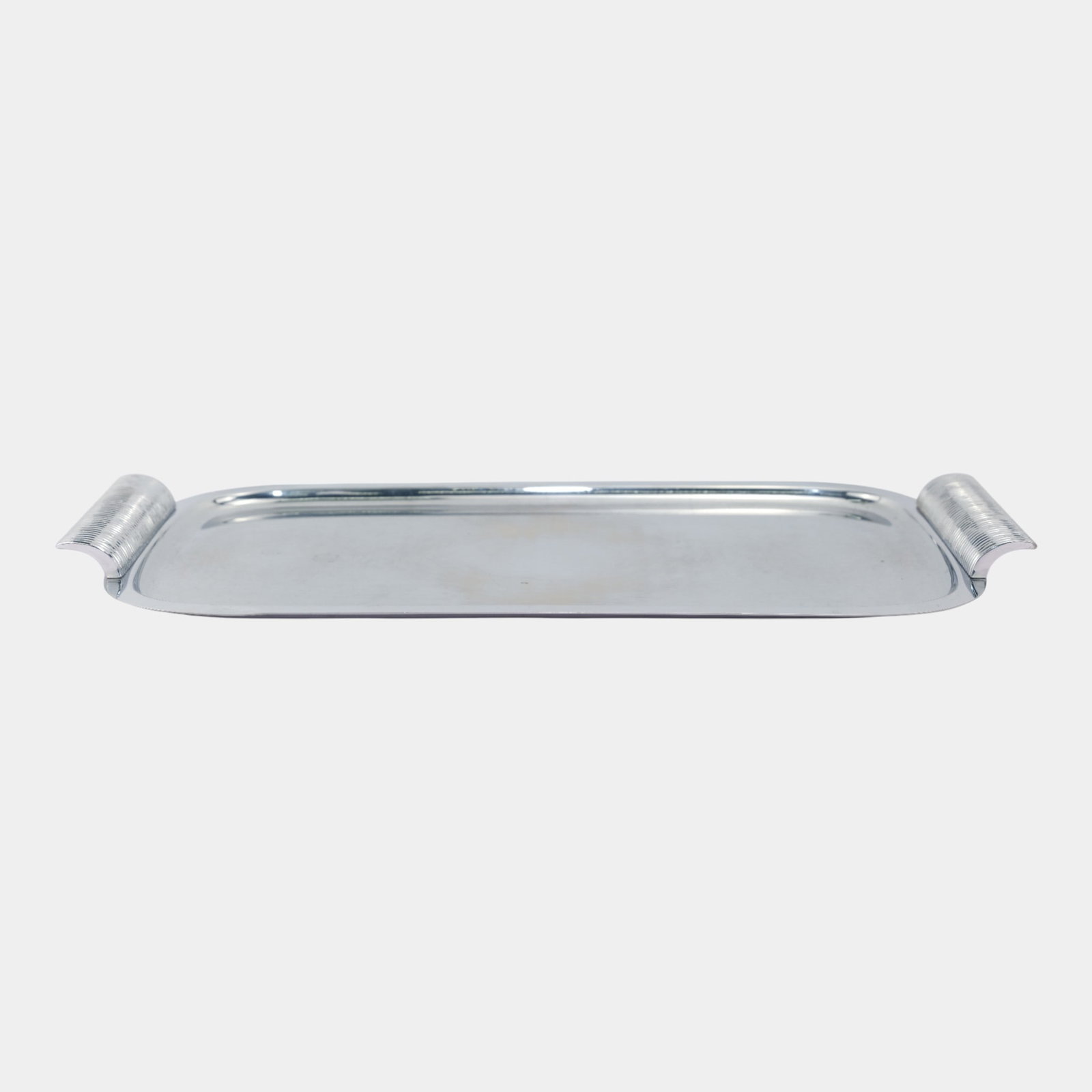 A. J. Ackerman For Manning Bowman 1930s Art Deco Chrome Large Cocktail Tray (1 of 7)