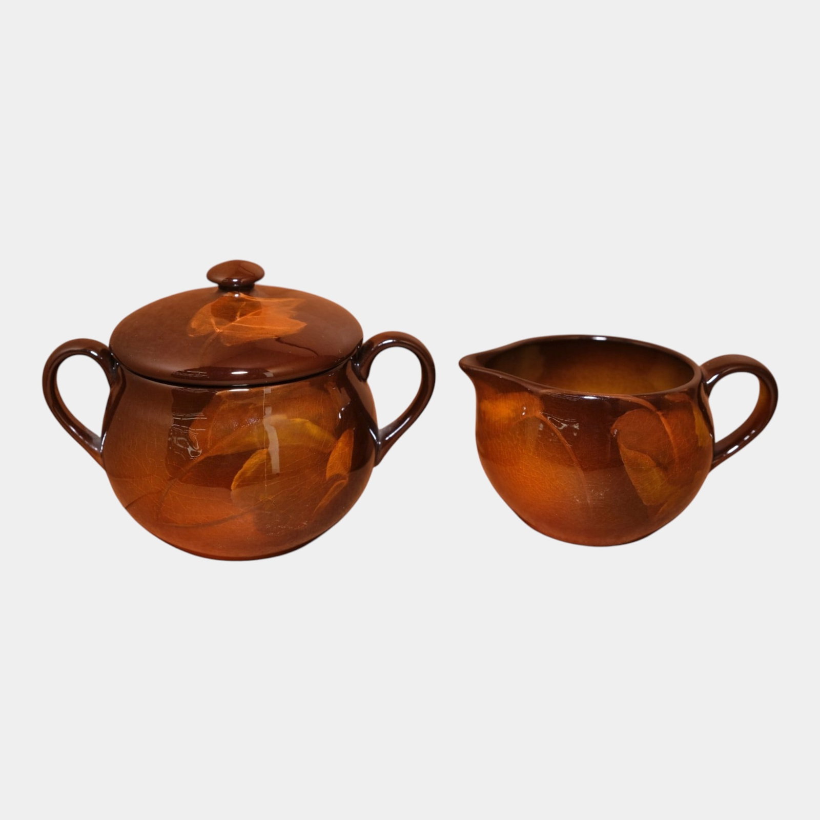 Rookwood 1900 Vintage Arts And Crafts Pottery Ceramic Sugar Bowl Creamer Set 554 Mary Grace Denzler: Professional, fast, and affordable in house shipping available for all items. For higher resolution images please visit bid.craftedauctions.com Rookwood 1900 Vintage Arts And Crafts Pottery Ceramic Su