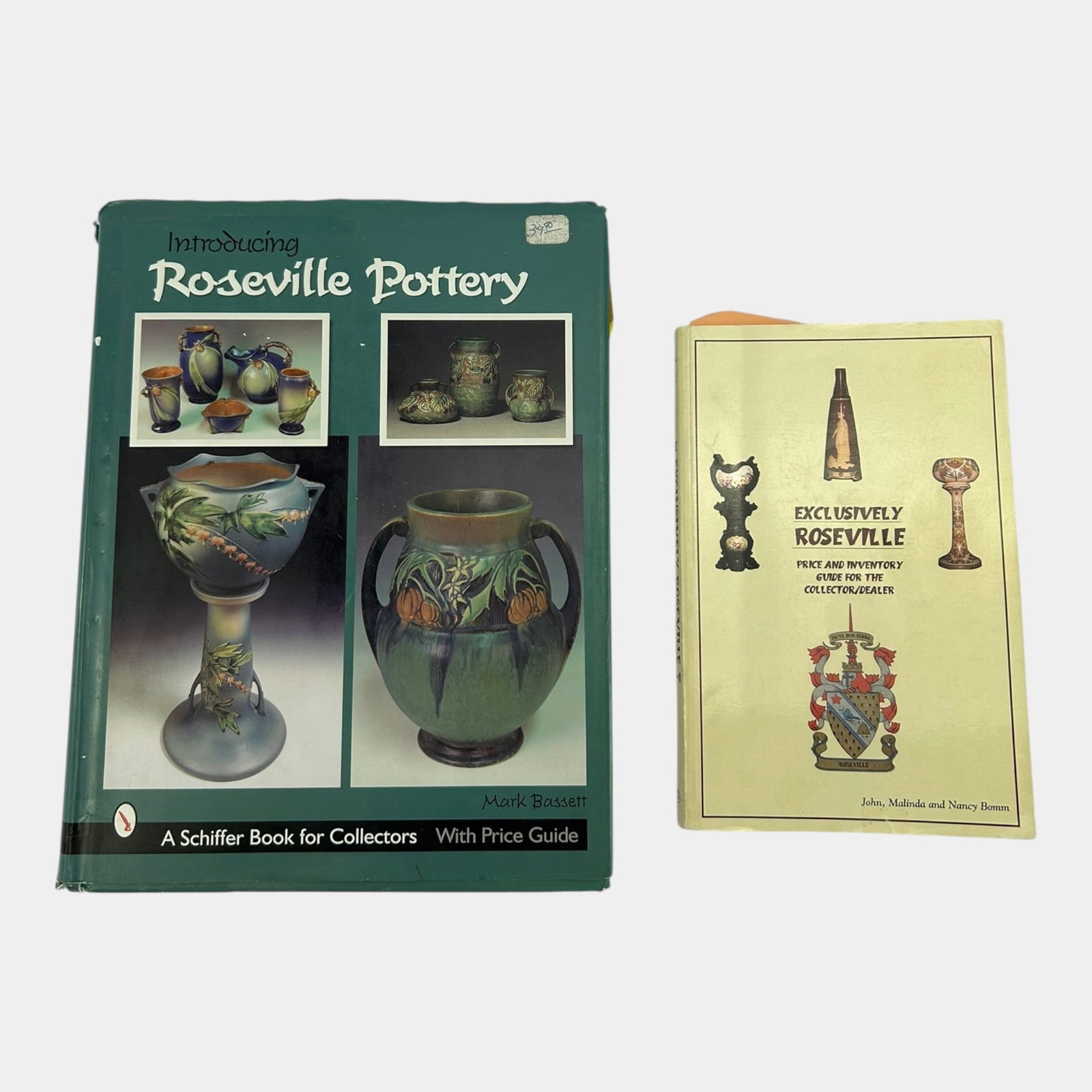 Introducing Roseville Pottery By Mark Bassett & Exclusively Roseville Reference Books: Professional, fast, and affordable in house shipping available for all items. For higher resolution images please visit bid.craftedauctions.com Introducing Roseville Pottery By Mark Bassett & Exclusiv