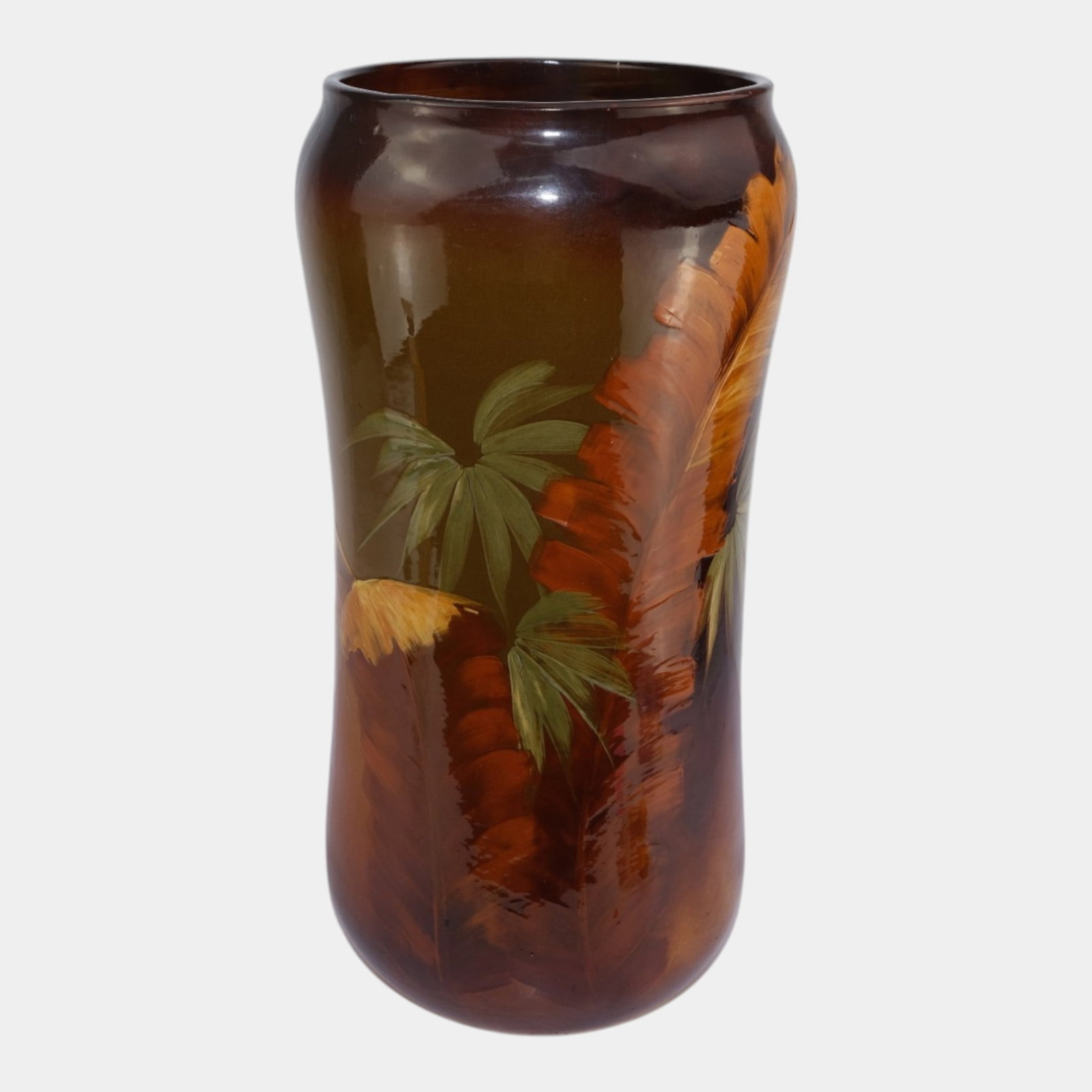 Ruko Radford Vintage Art Pottery Ceramic Umbrella Stand: Professional, fast, and affordable in house shipping available for all items. For higher resolution images please visit bid.craftedauctions.com Ruko Radford Vintage Art Pottery Ceramic Umbrella Stand 