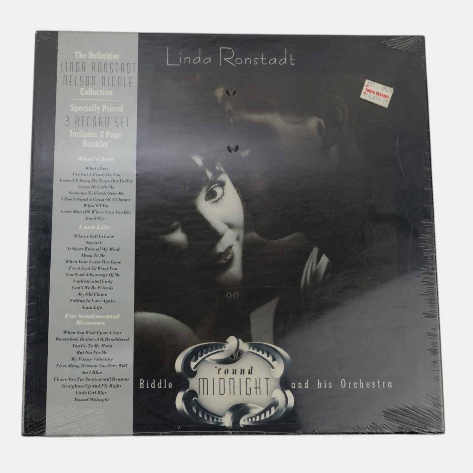 Definitive Linda Ronstadt & Nelson Riddle Collection 'Round Midnight Factory Sealed 3LP Set With: Professional, fast, and affordable in house shipping available for all items. For higher resolution images please visit bid.craftedauctions.com Definitive Linda Ronstadt & Nelson Riddle Collection 'Ro