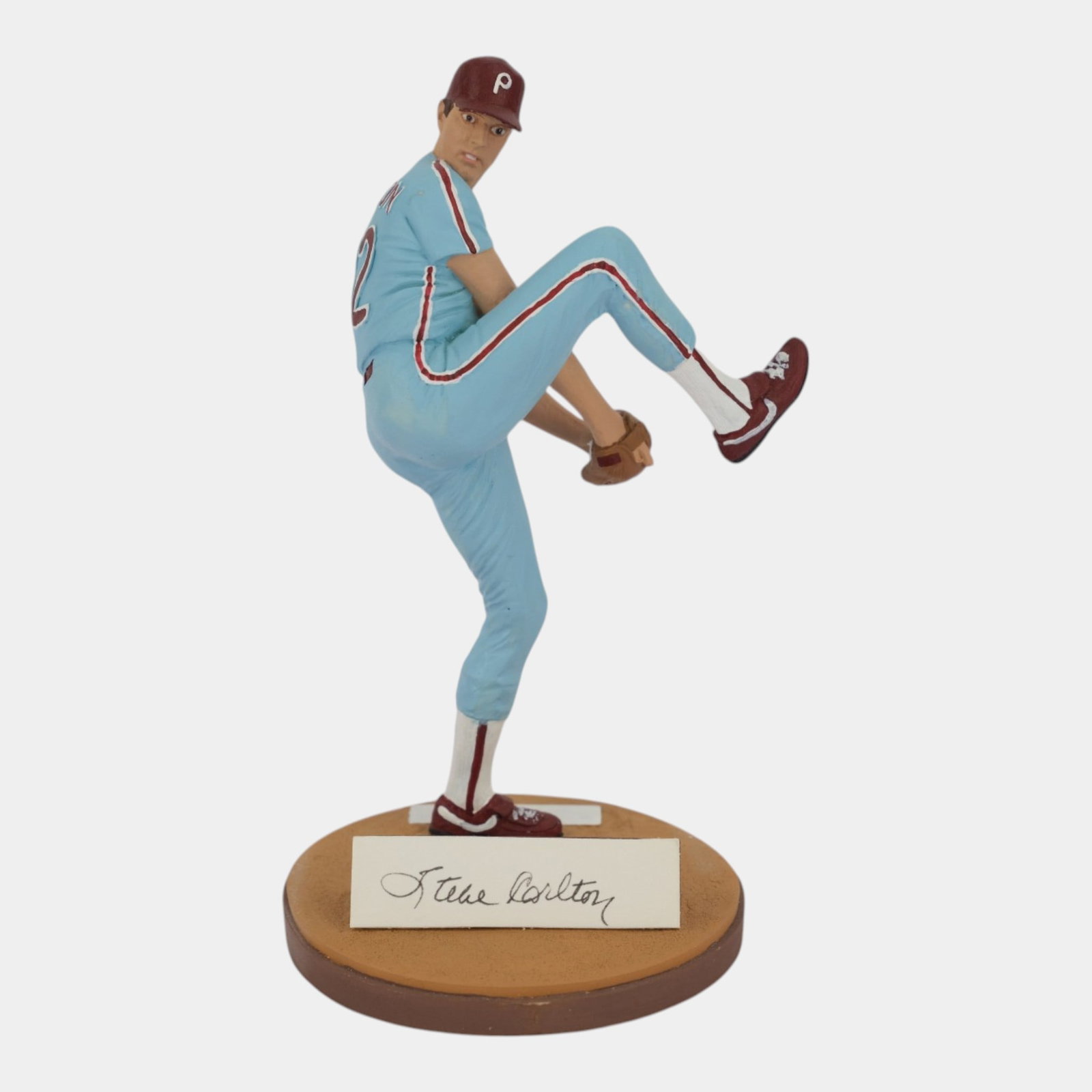 Steve Carlton Philadelphia Phillies Gartlan USA Inc Baseball Figurine With Autograph And COA In: Professional, fast, and affordable in house shipping available for all items. For higher resolution images please visit bid.craftedauctions.com Steve Carlton Philadelphia Phillies Gartlan USA Inc Base