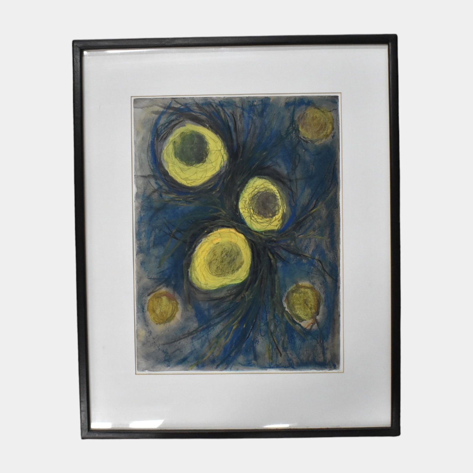 James Kinny Original Contemporary American Abstract Drawing: Professional, fast, and affordable in house shipping available for all items. For higher resolution images please visit bid.craftedauctions.com James Kinny Original Contemporary American Abstract Draw