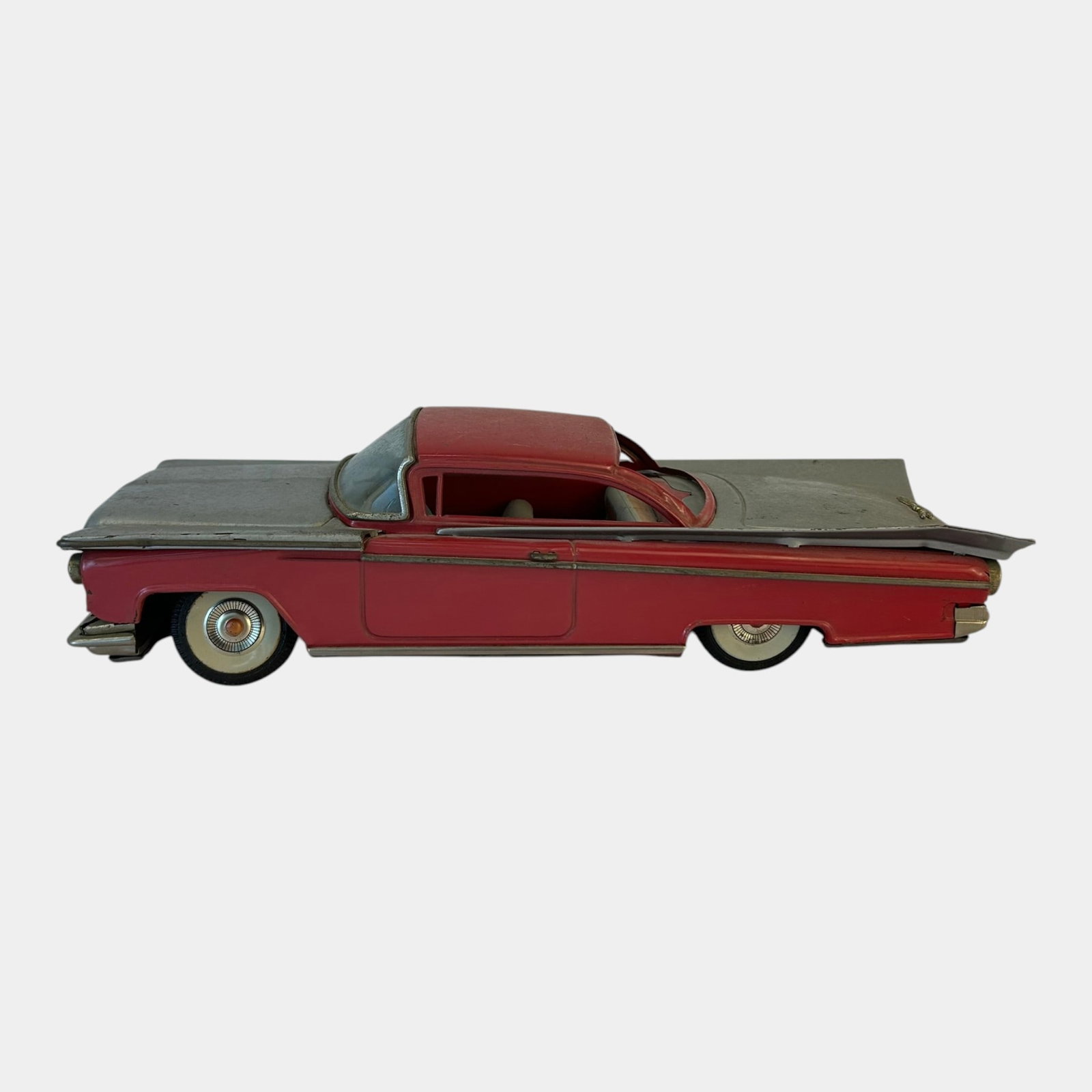Ichiko Japan Mid Century Tin Friction Drive 1960s Red Buick Sedan Toy Car: Professional, fast, and affordable in house shipping available for all items. For higher resolution images please visit bid.craftedauctions.com Ichiko Japan Mid Century Tin Friction Drive 1960s Red Bu