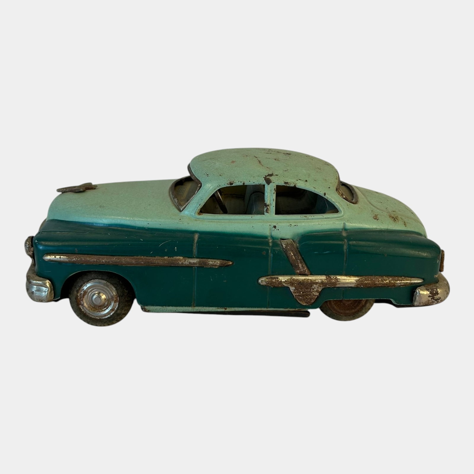 Ichiko Japan Mid Century Tin Plate Green 1953 Oldsmobile Sdean: Professional, fast, and affordable in house shipping available for all items. For higher resolution images please visit bid.craftedauctions.com Ichiko Japan Mid Century Tin Plate Green 1953 Oldsmobile