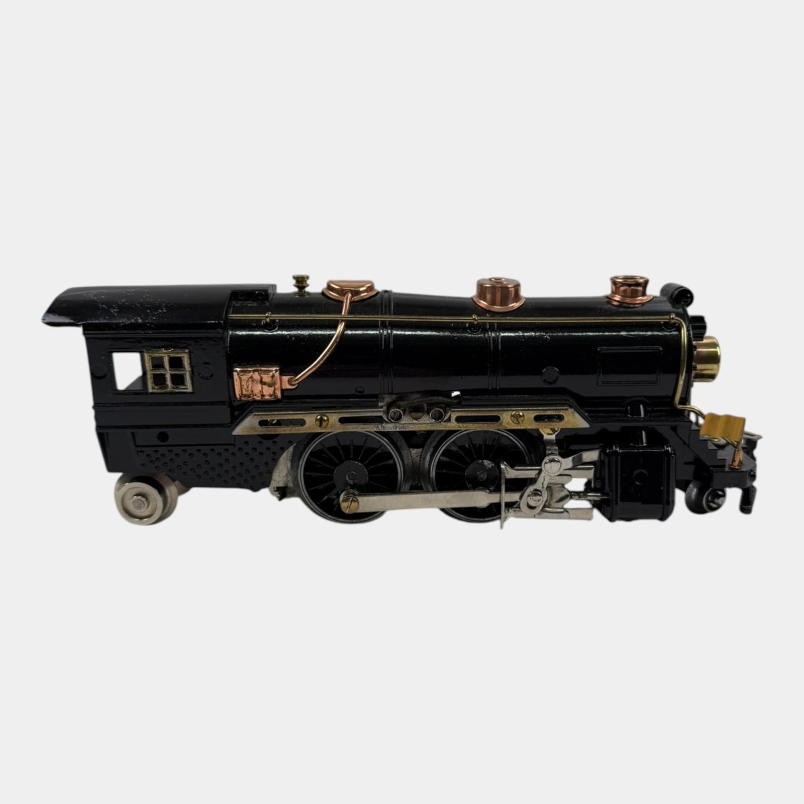 American Flyer Lines Pre War Tin Plate Black O Gauge Locomotive Train Engine (1 of 7)