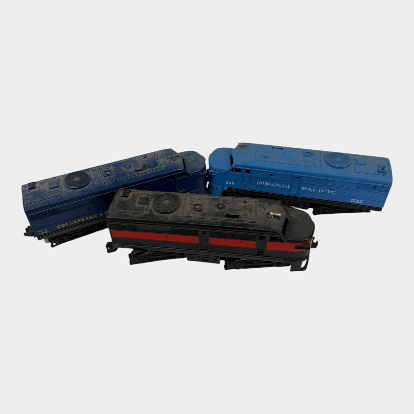 Lionel Trains Post War 205 Missouri Pacific, 225 Chesapeake & Ohio, Other Locomotive Train Engines (1 of 7)