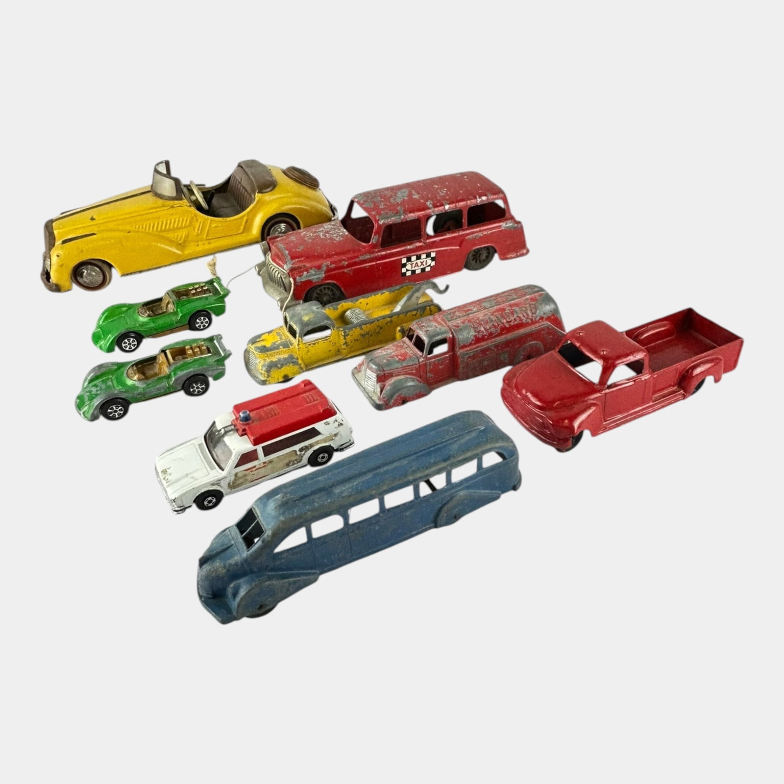 Tootsietoy Metal Masters Matchbox Vintage Diecast Cars Station Wagons Bus Toys (1 of 18)