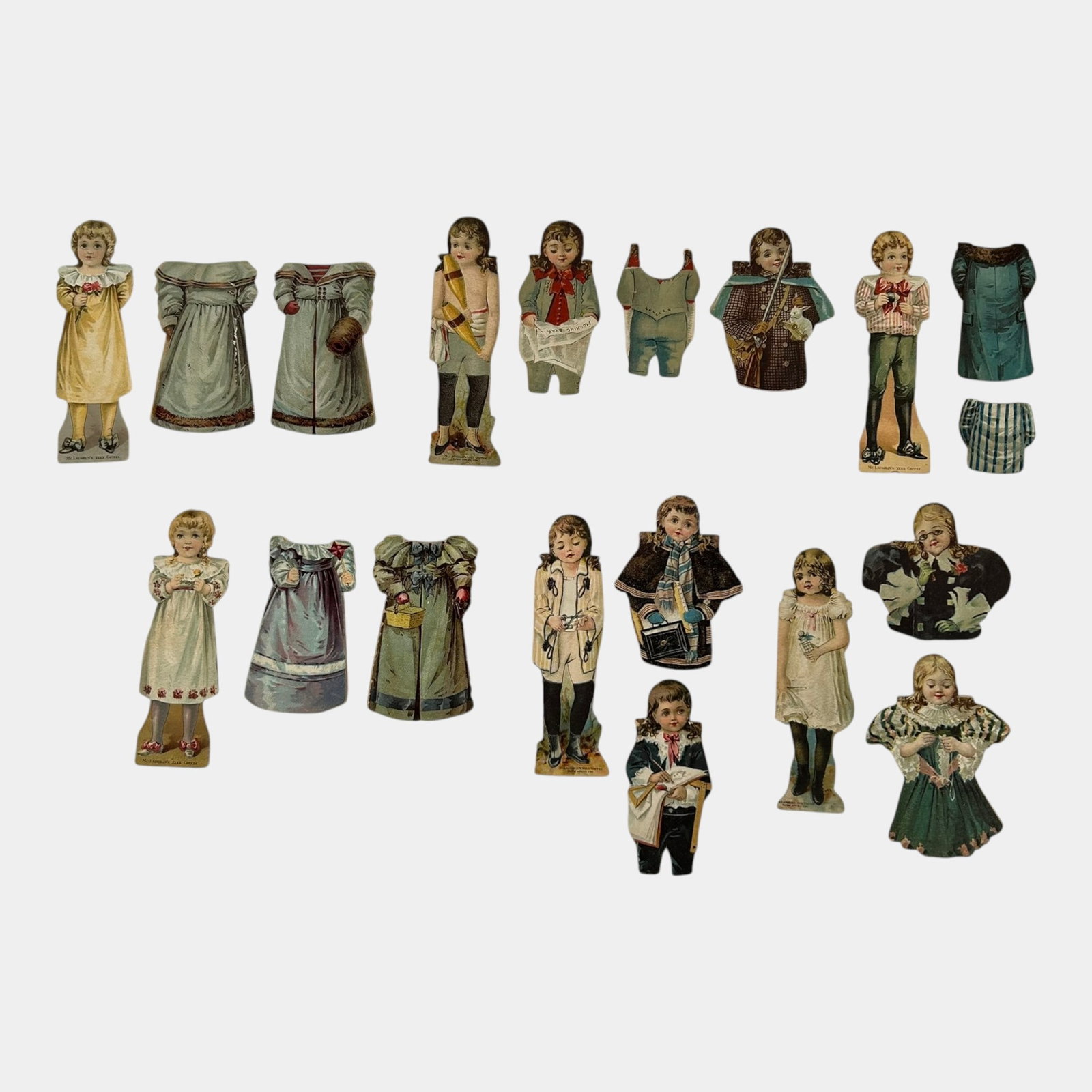 Victorian Edwardian Die Cut Paper Fashion Dolls Men Women Children Ephemera: Professional, fast, and affordable in house shipping available for all items. For higher resolution images please visit bid.craftedauctions.com Victorian Edwardian Die Cut Paper Fashion Dolls Men Wome
