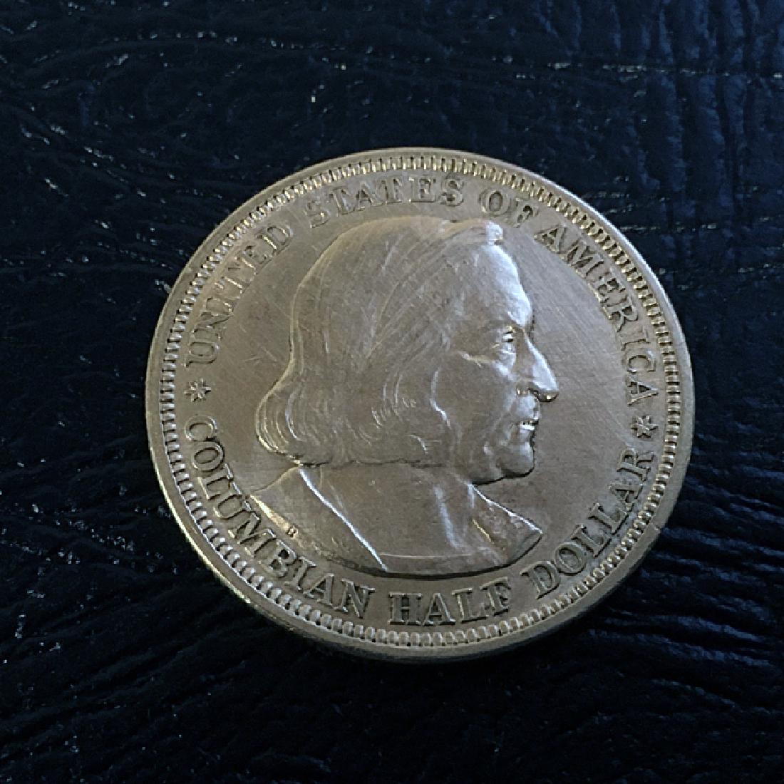 1893 Columbian Exposition Silver Half Dollar (1 of 2)