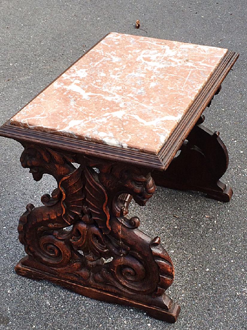 Karpen Griffin Carved Marble Top Coffee Table (1 of 11)