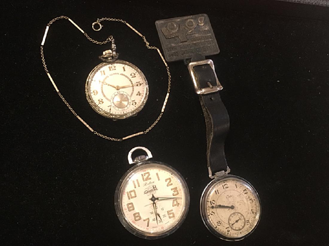 3 Estate Pocket Watches (1 of 8)