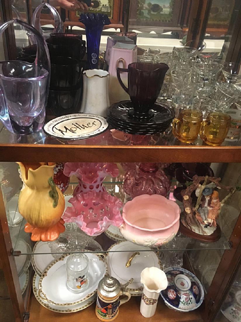 Estate Glass, China, Pottery Lot (1 of 15)