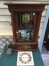 Spencer and Wooster, Salem Bridge CT,  Rare Label Clock