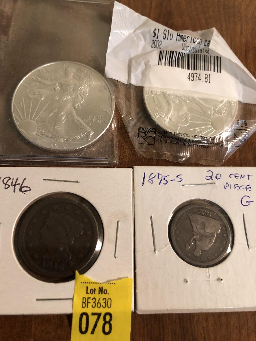 4 Silver Coins (1 of 2)