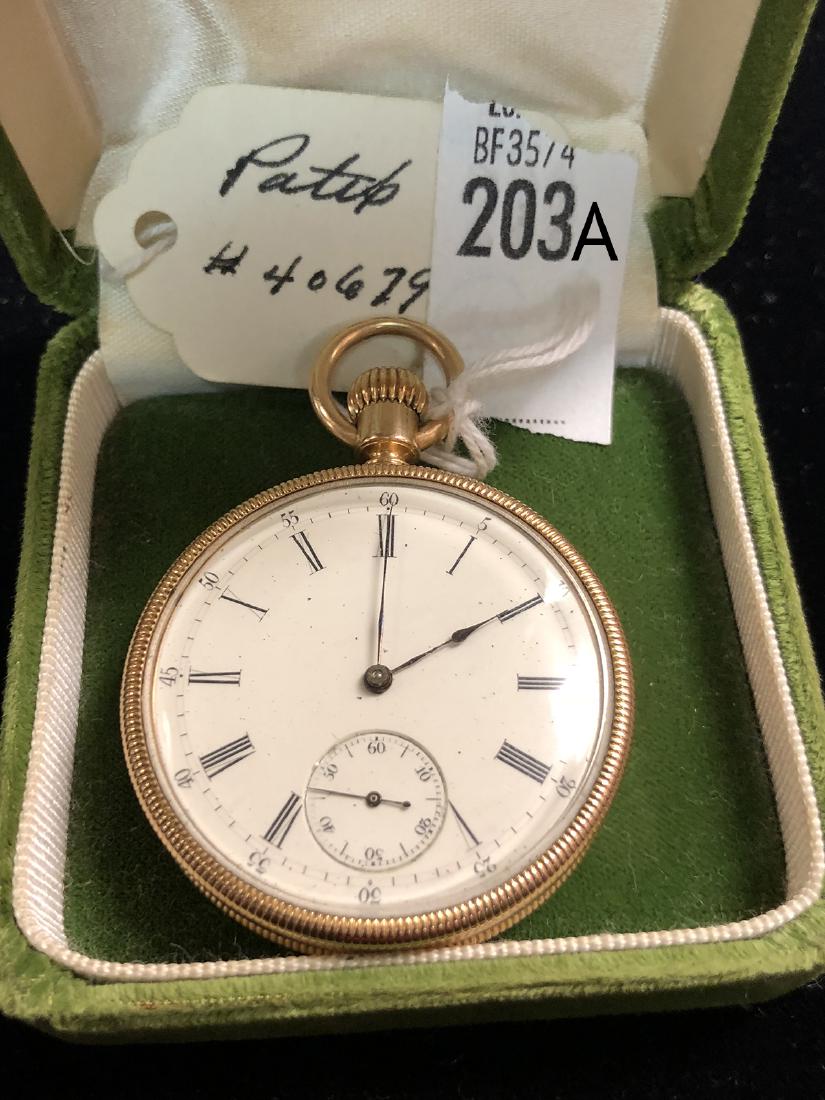 Patek Gold Pocket Watch (1 of 3)