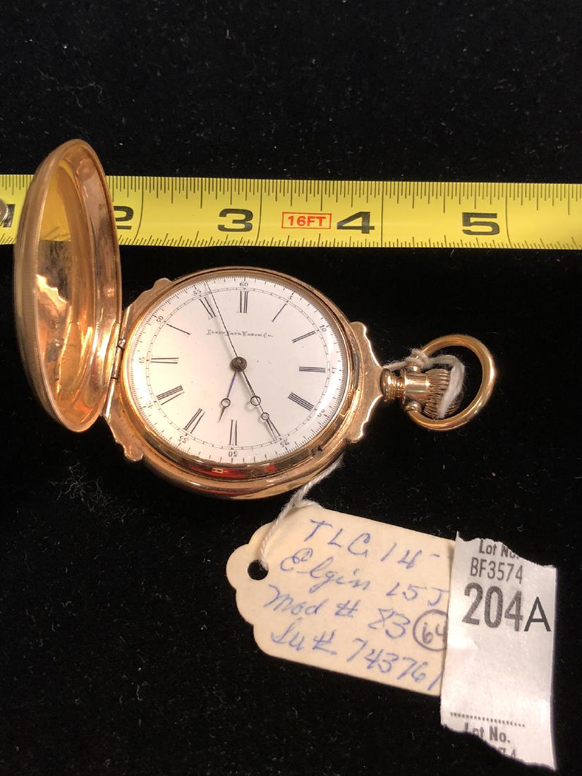 14kt Elgin 15 Jewel Pocket Watch (1 of 7)