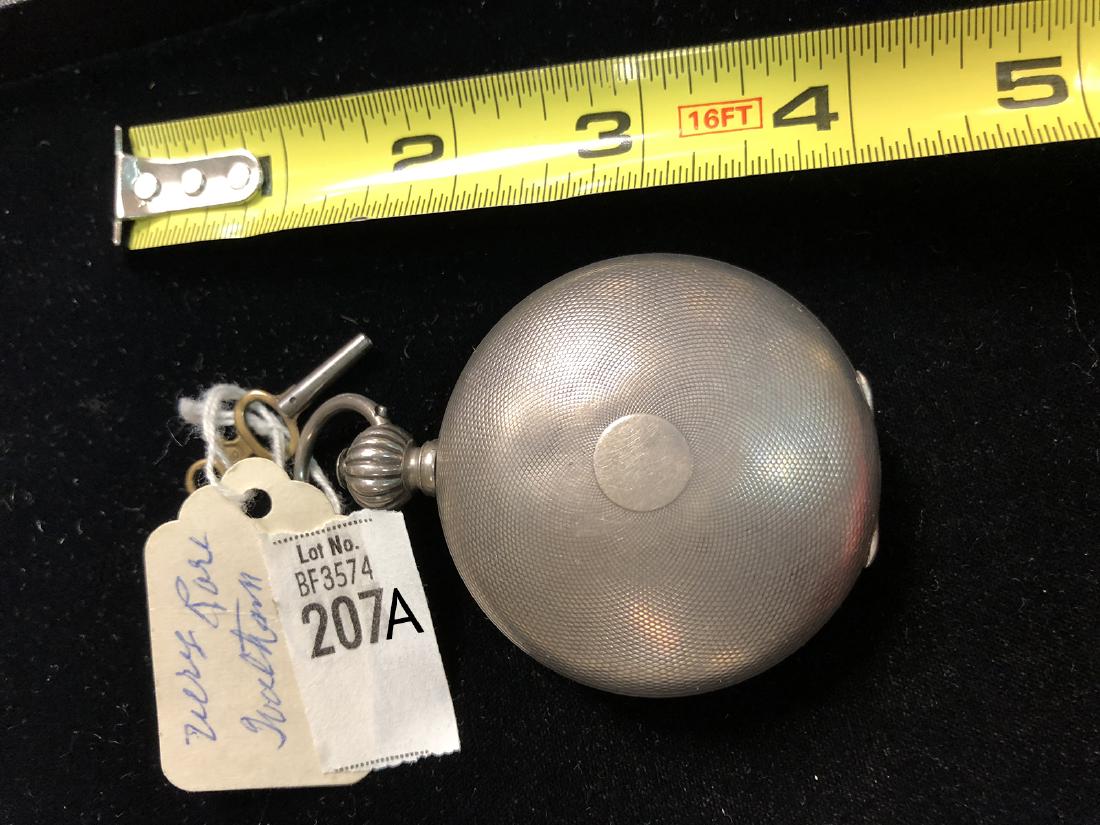 Wm. Ellery Coin Silver Pocket Watch (1 of 5)