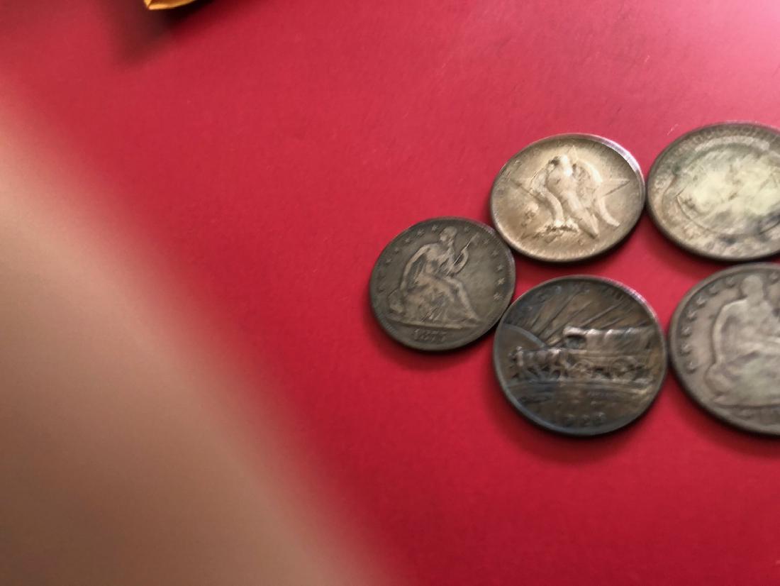 9 Silver Half Dollars (1 of 3)