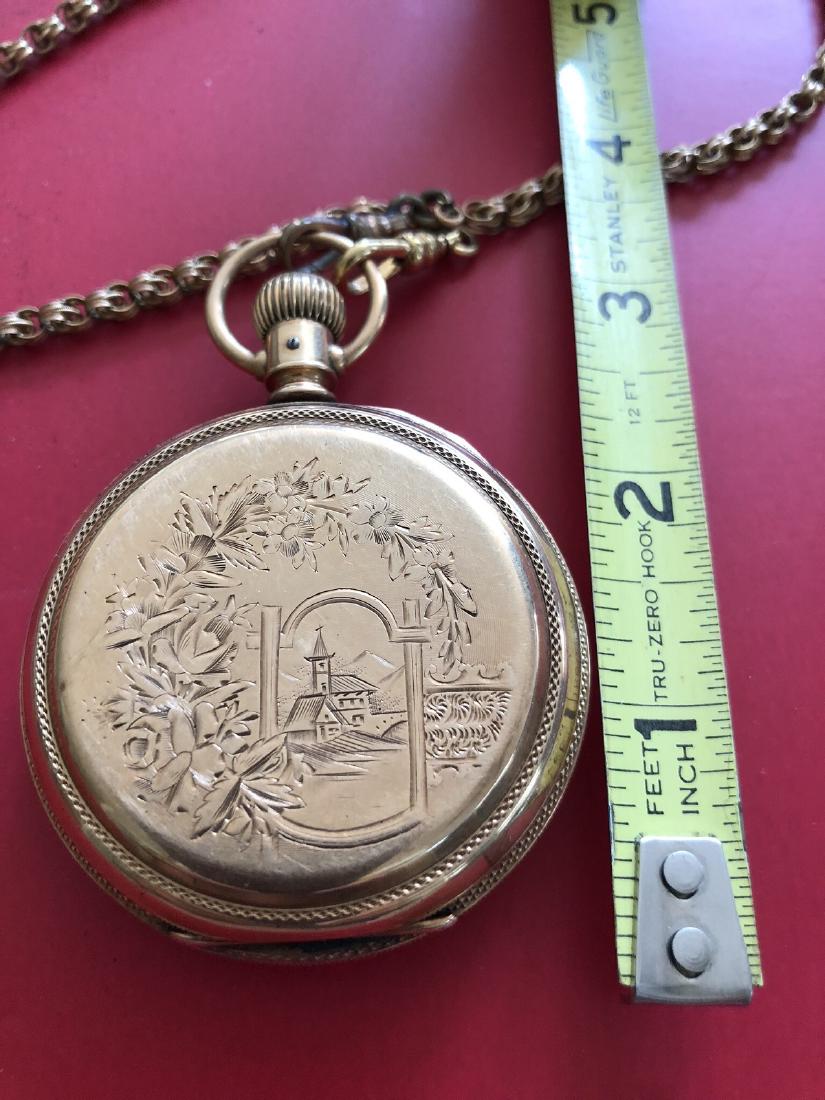 14Kt Gold Elgin Pocket Watch (1 of 5)