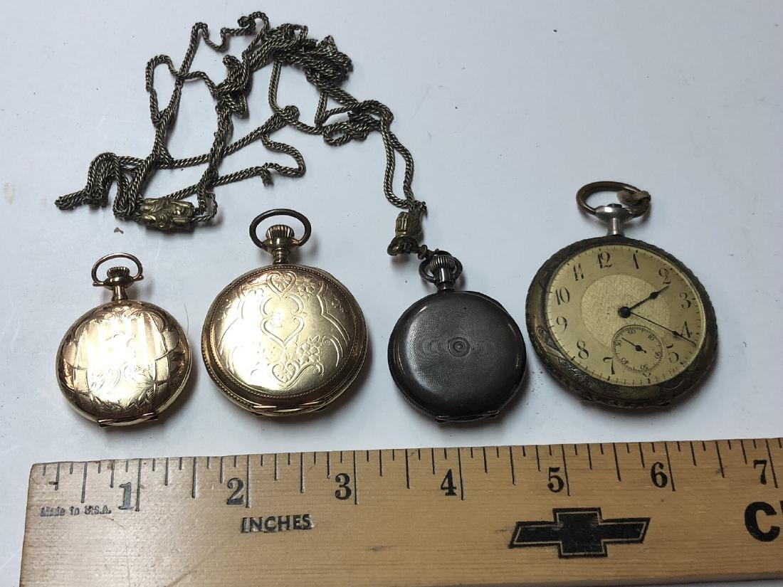4 Pocket Watches