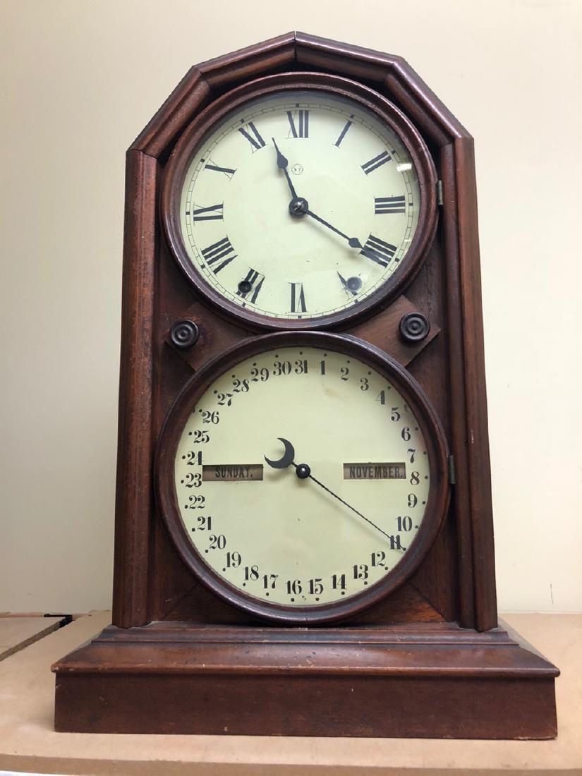 Double Dial Seth Thomas Shelf Clock