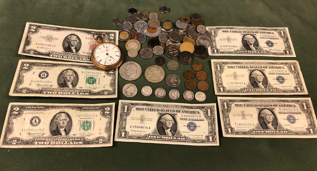 Silver Coins and Currency (1 of 6)