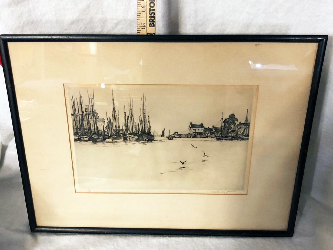 Original Etching, R. Stephens Wright (1 of 9)