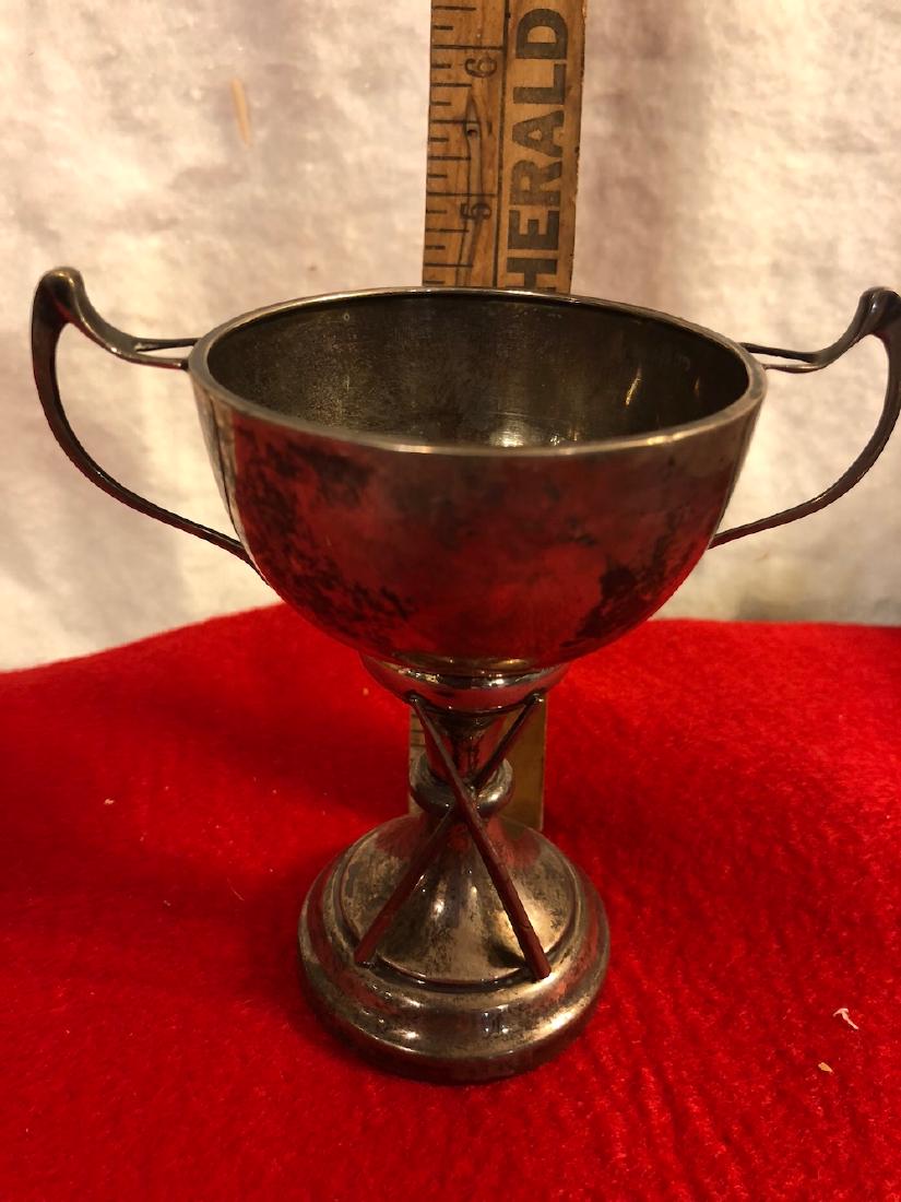 Billiards Silver Trophy: Billards English hallmarked silver trophy.