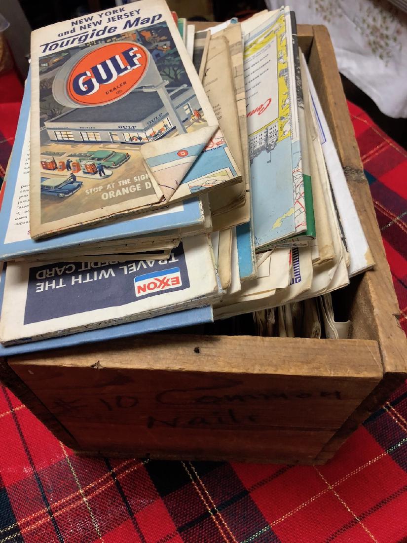 Automotive Gas Station Road Maps (1 of 2)