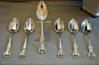 Old Colonial Sterling Silver Teaspoons