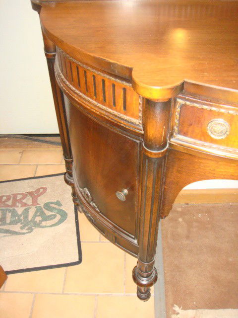 1920's Ladies Vanity w/ mirror - 4