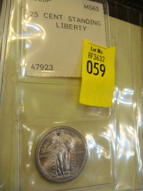 1920 Standing Liberty Quarter: 1920 Standing Liberty Quarter