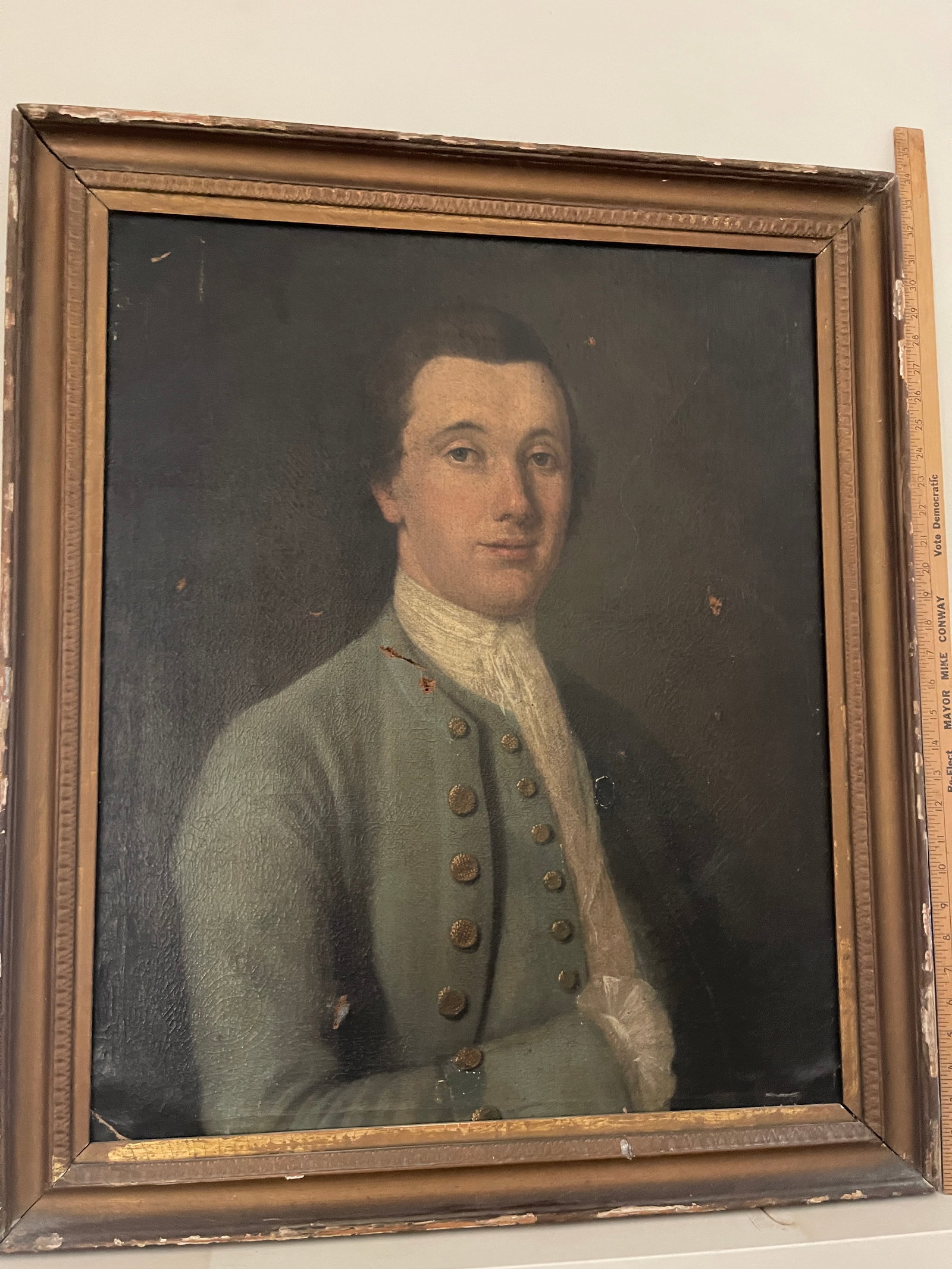 18th C. Portrait of a Gentleman In Waistcoat (1 of 6)