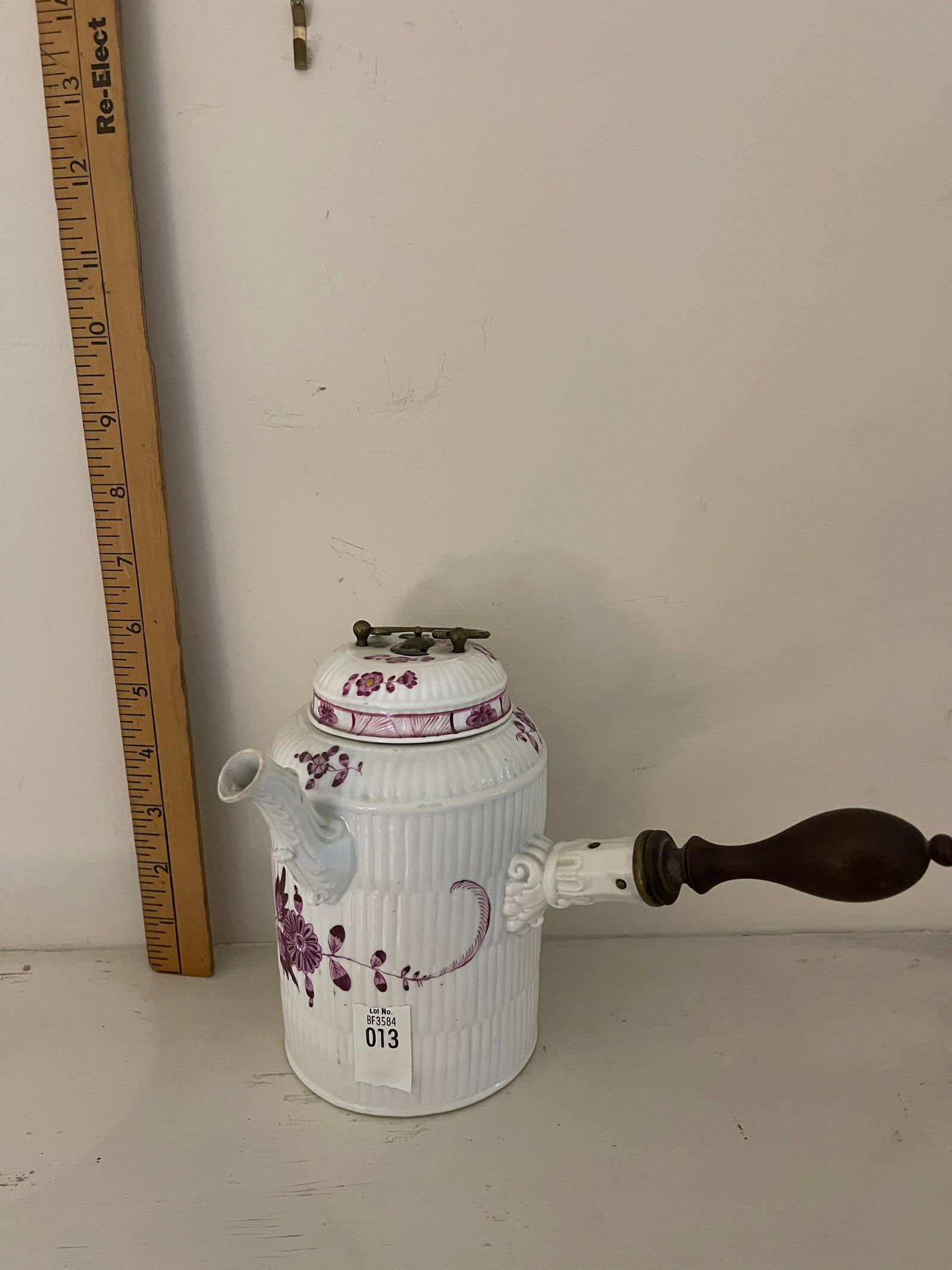 18th C. Meissen Porcelain Chocolate Pot (1 of 5)