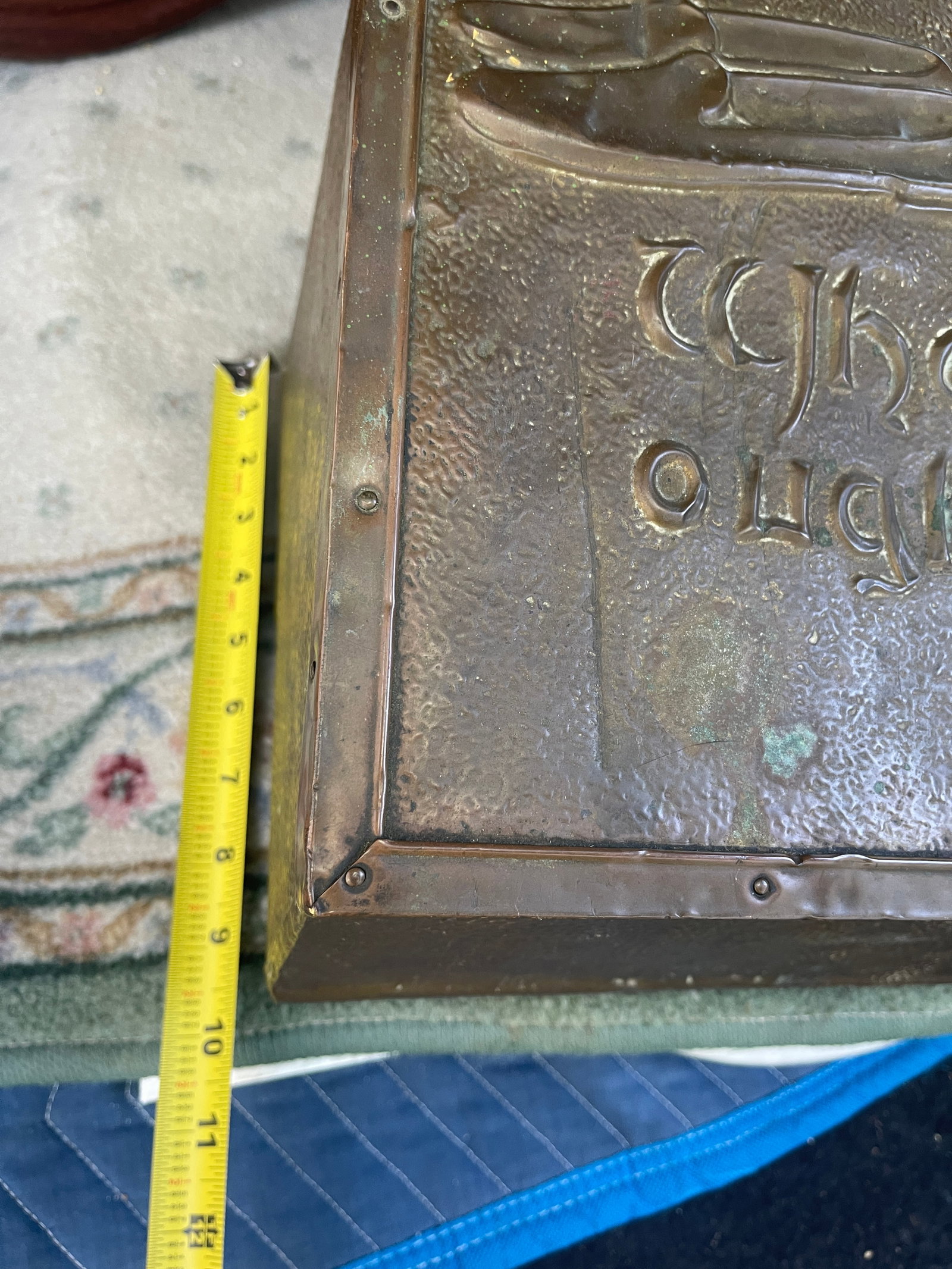 Brass Slipper Box - 3