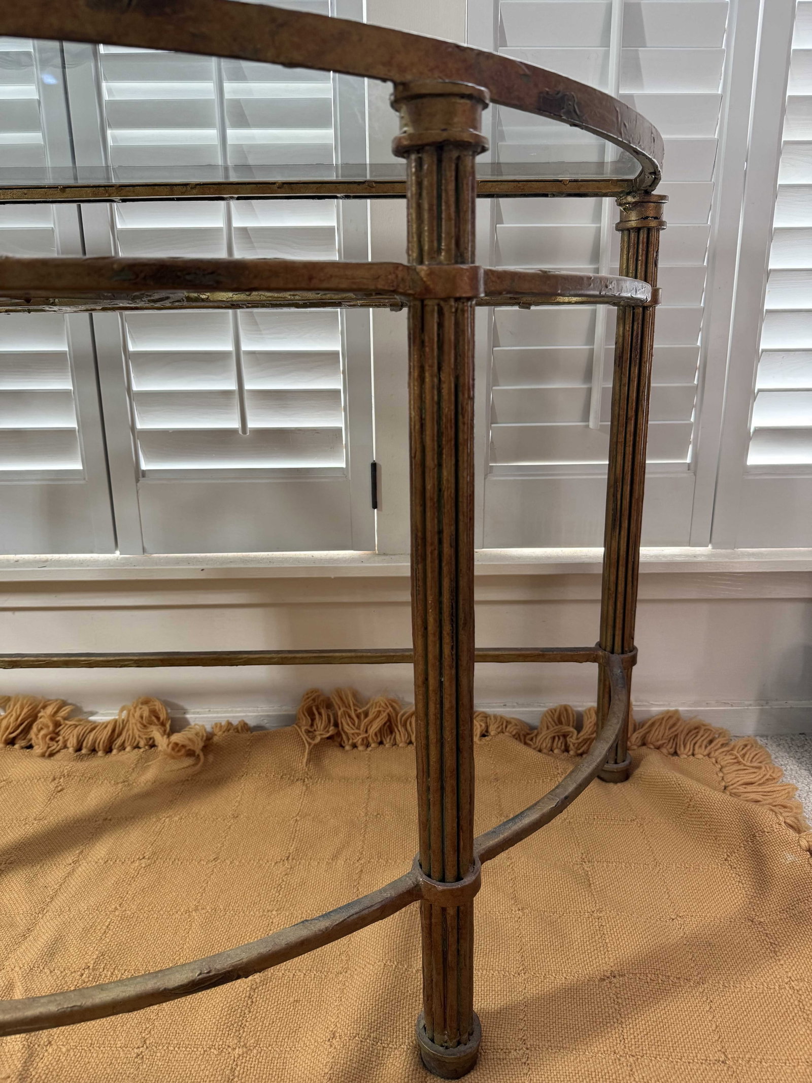 20th C. Demilune Table - 6