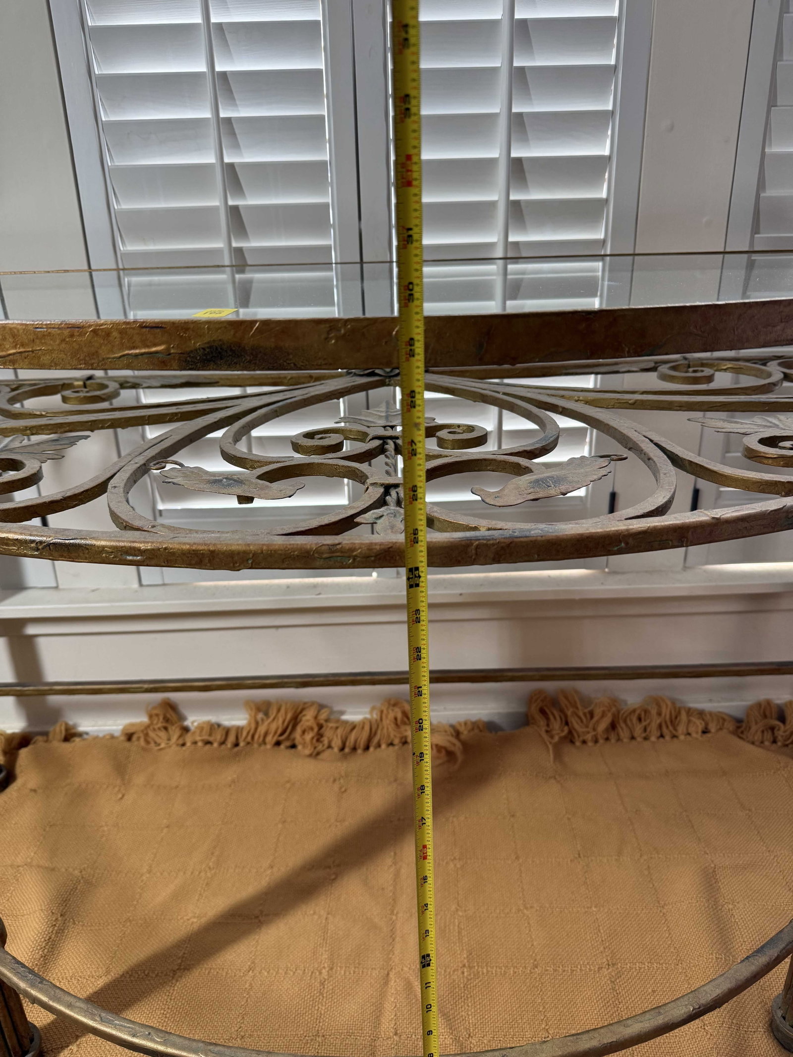 20th C. Demilune Table - 8