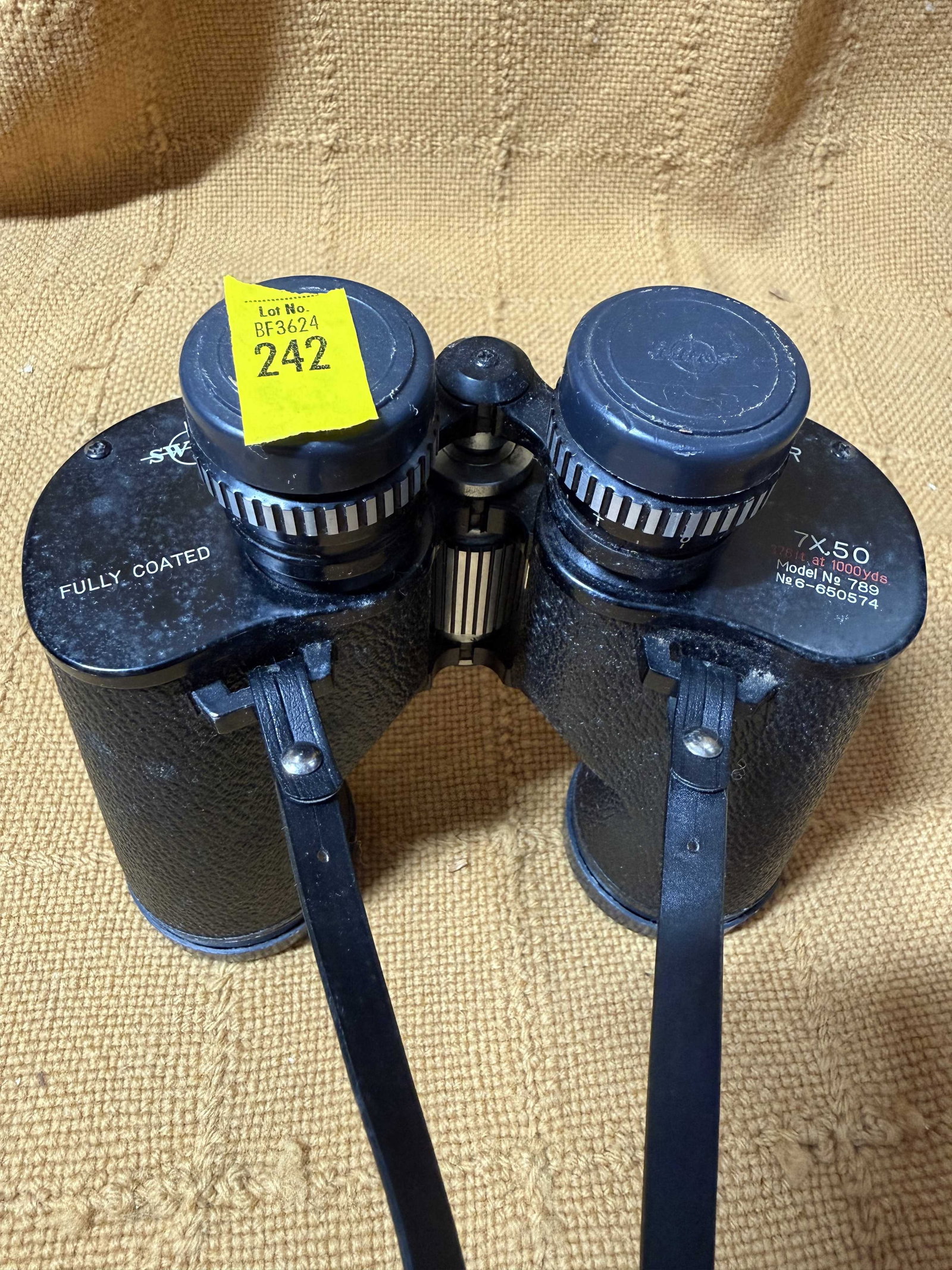 Swift Skipper 7x50 Binoculars #789: Swift Skipper 7x50 Binoculars #789, Mid 20th C., with wear consistent with age and use.