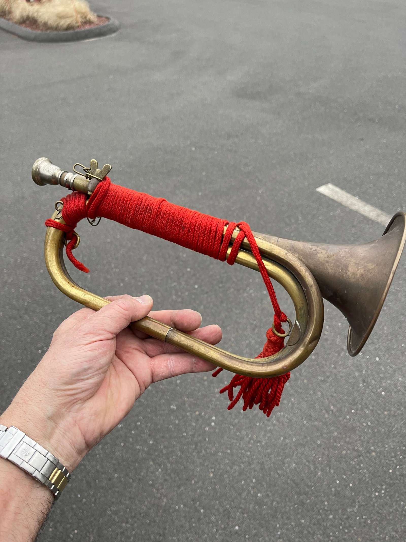 Antique Bugle: description