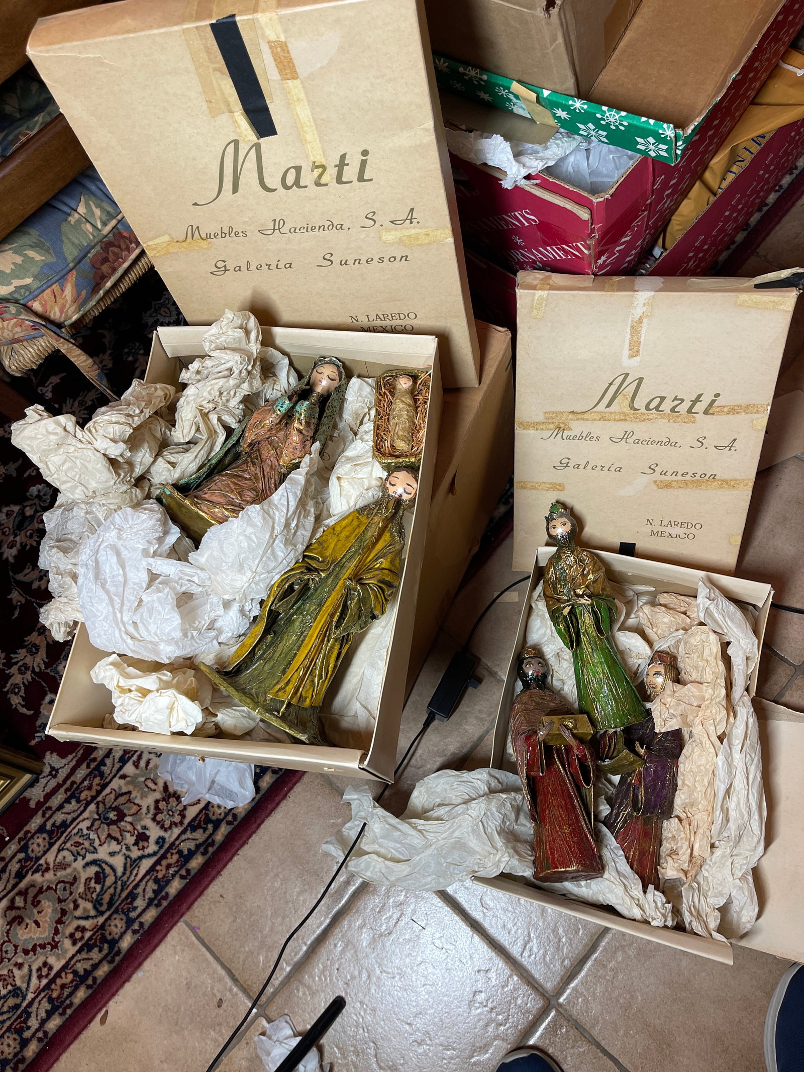 Mazti Laredo Mexico Nativity Set: description