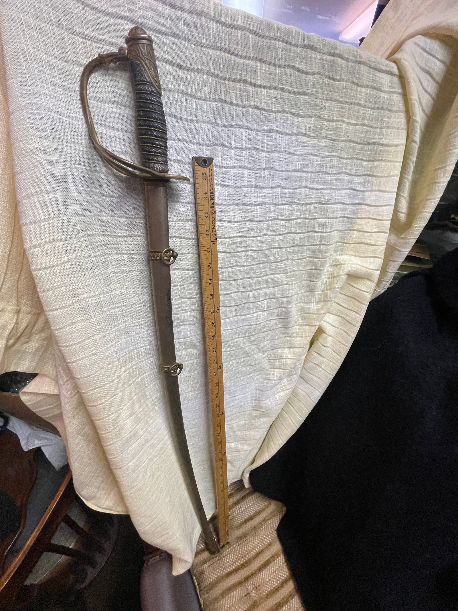 Civil War Era Sword: description