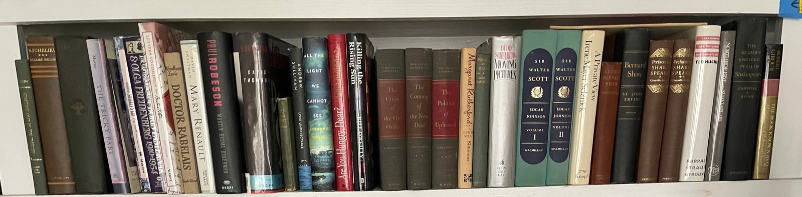 Personal Estate Library Collection: This is a collection from the personal collection of the Killian estate that includes 33 books.