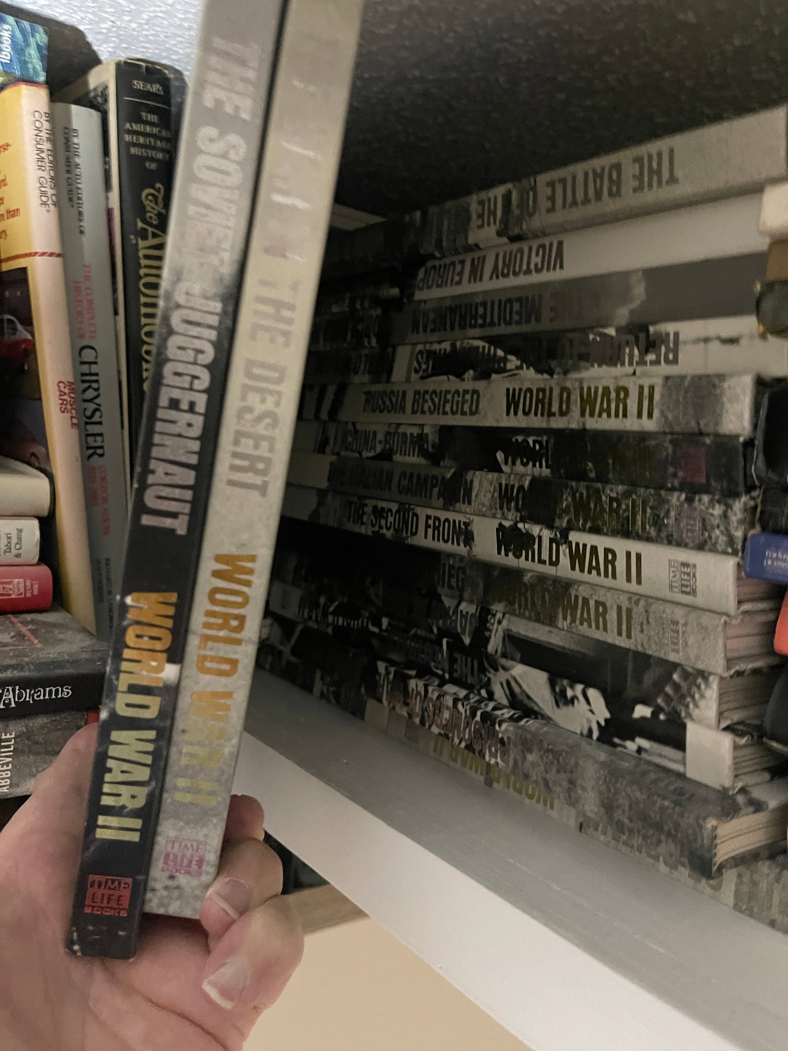 Personal Estate Library Collection - WW2: This is a collection from the personal collection of the Killian estate that includes 30 Time Life books about World War 2