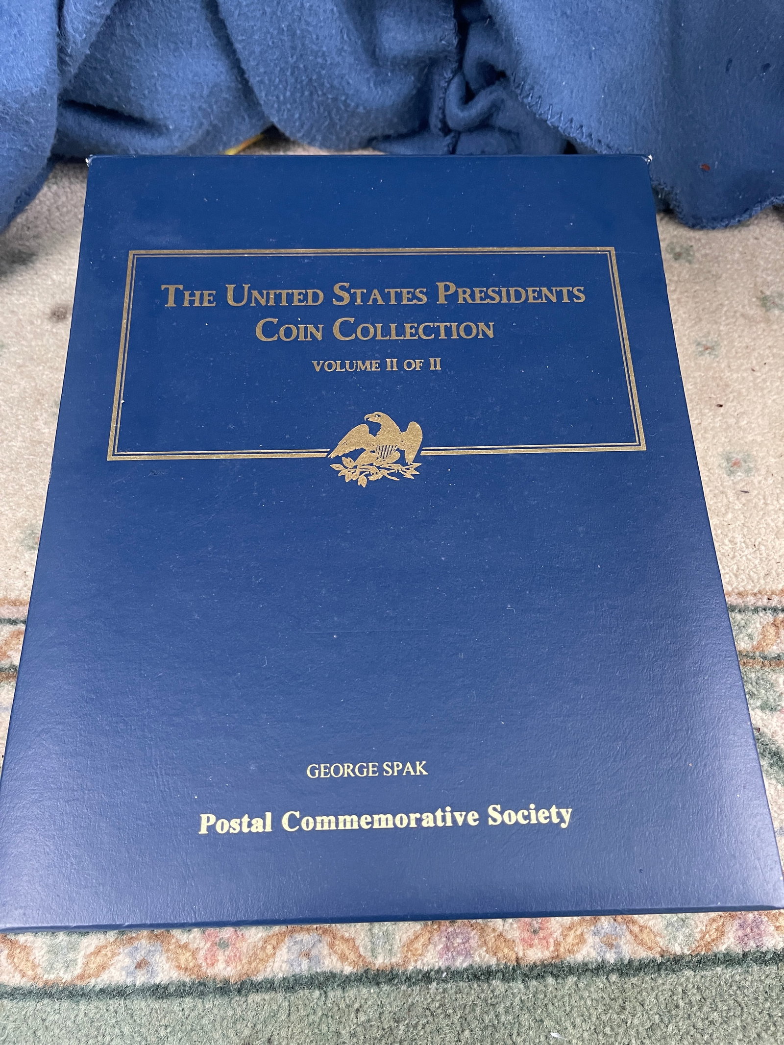 The United States President's Coin Collection Volume 2 + Misc Stamps: This lot contains volume 2 of the United States Presidents Coin Collection as well as a lot of other stamps collected by the owner.