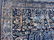 Estate Antique Persian Tabriz Hand Woven Carpet - 7