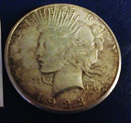 1923-S Peace Silver Dollar: 1923-S Peace Silver Dollar