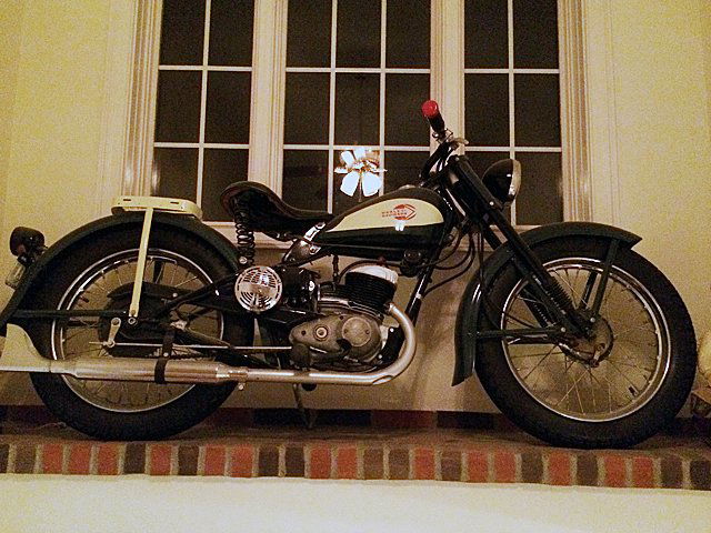 1959 Harley-Davidson Hummer: Vintage 1959 Harley-Davidson Hummer Motorcycle, fully restored.