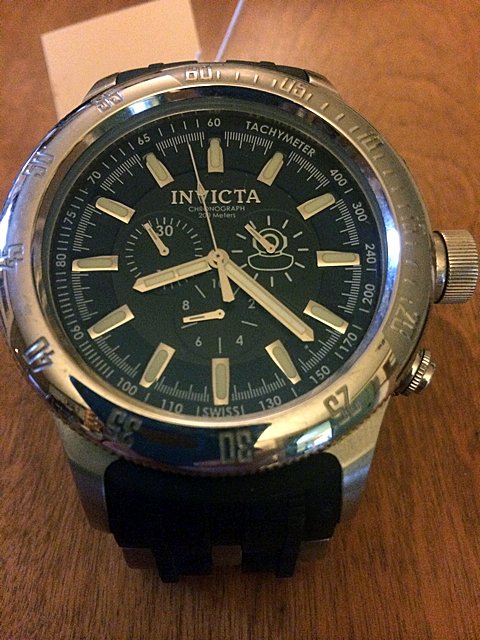 Invicta Men's Diving Watch: Invicta Men's Diving Watch. Family had valued at $350.
